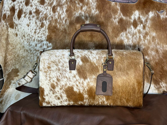 Personalized Mens Travel Bag, Full Grain Leather Duffel Bag, Monogrammed Duffle Bag, Weekend Luggage Bag