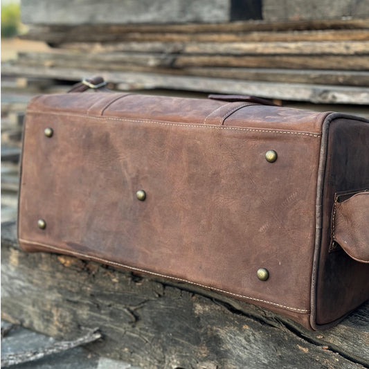 Leather Duffle Bag Handmade Weekender Gym Bag Vacation Duffel Bag Leather Travel Bag Overnight Bag, Leather Holdall Christmas Gifts