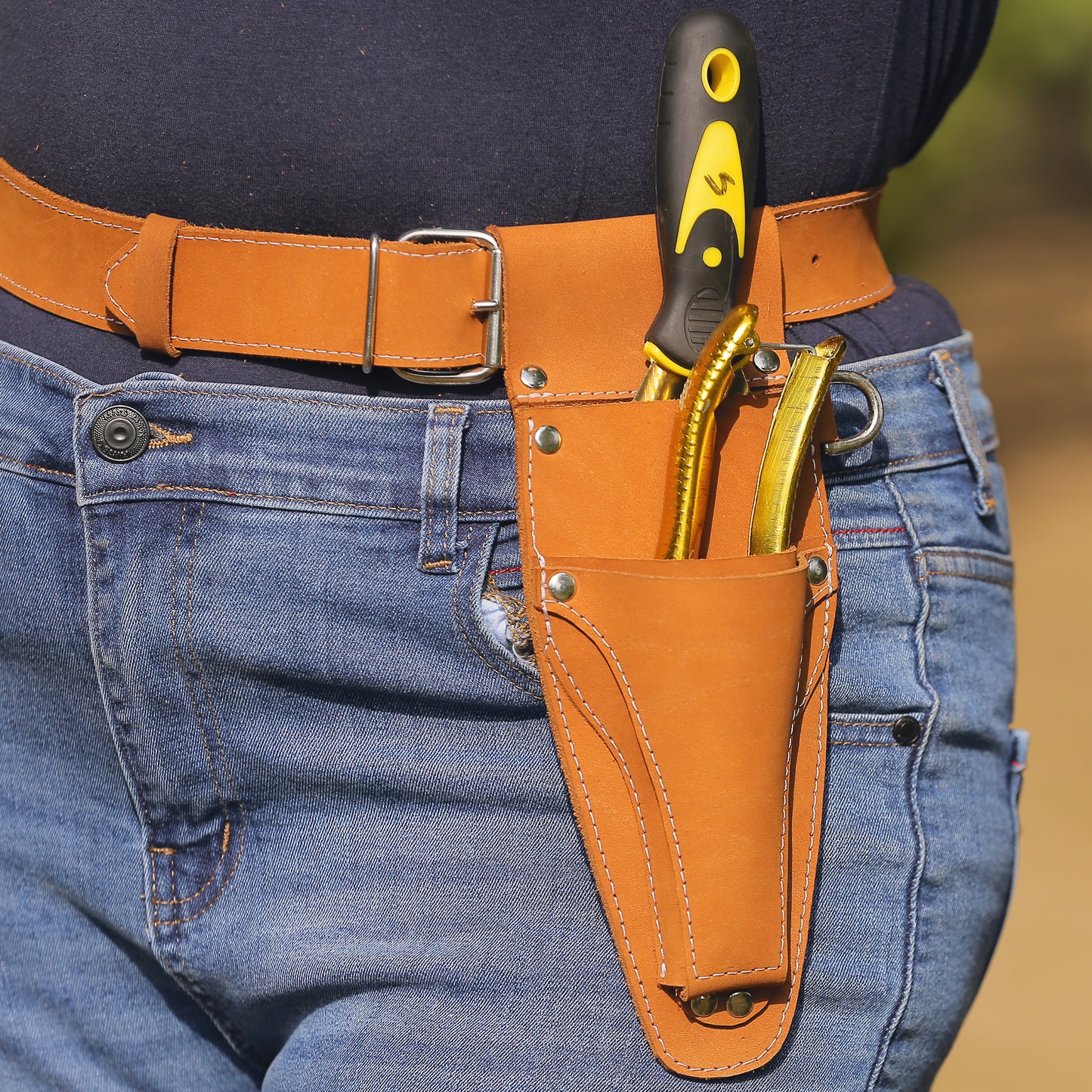 Hori Hori Leather Sheath belt