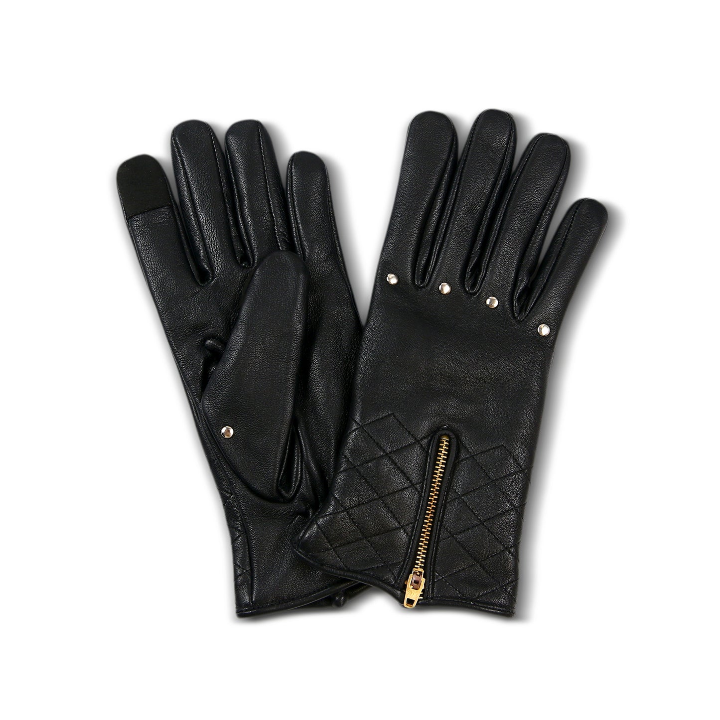 Leather Driving Gloves: Women's Elegant Winter Touchscreen Gloves