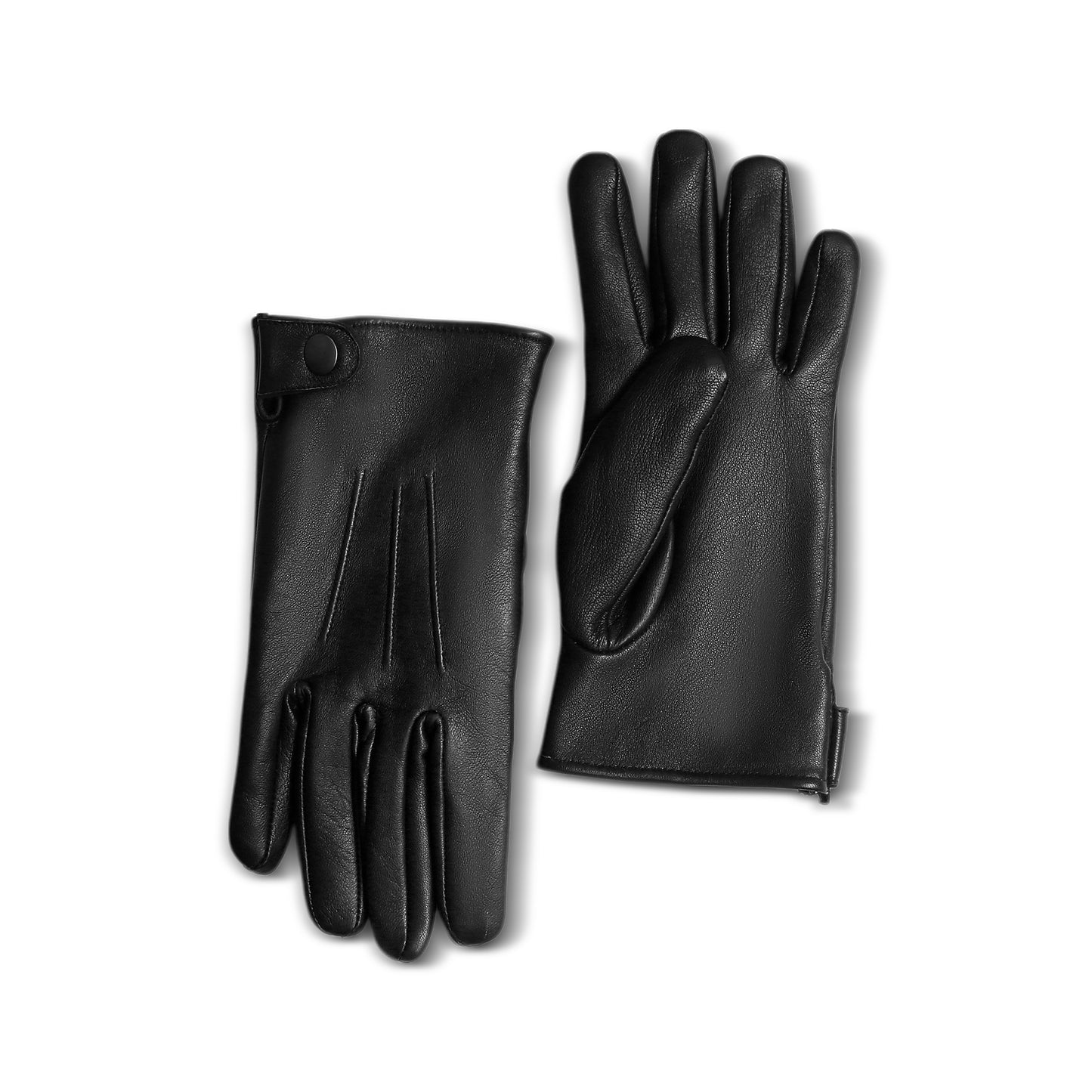 Leather Driving Gloves: Women's Elegant Winter Touchscreen Gloves