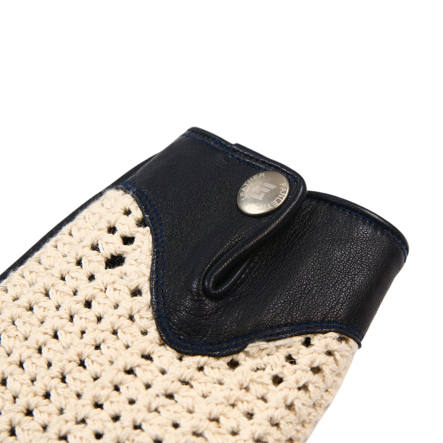 Real Leather Crochet Men's Classic Driving Gloves sheep leather