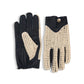 Real Leather Crochet Men's Classic Driving Gloves sheep leather
