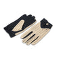 Real Leather Crochet Men's Classic Driving Gloves sheep leather