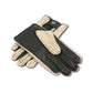 Prime Sports Leather Crochet Fingerless Driving Weight Training Cycling Wheelchair Biker Gloves