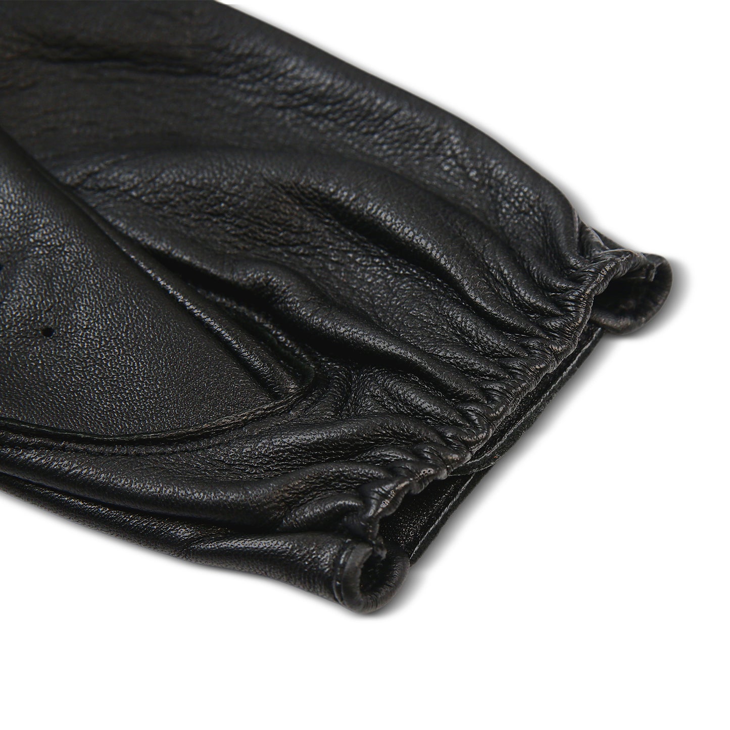 Meetoget Men's Leather Driving Gloves Unlined Goatskin Auto Driving Gloves With Touchscreen Gloves