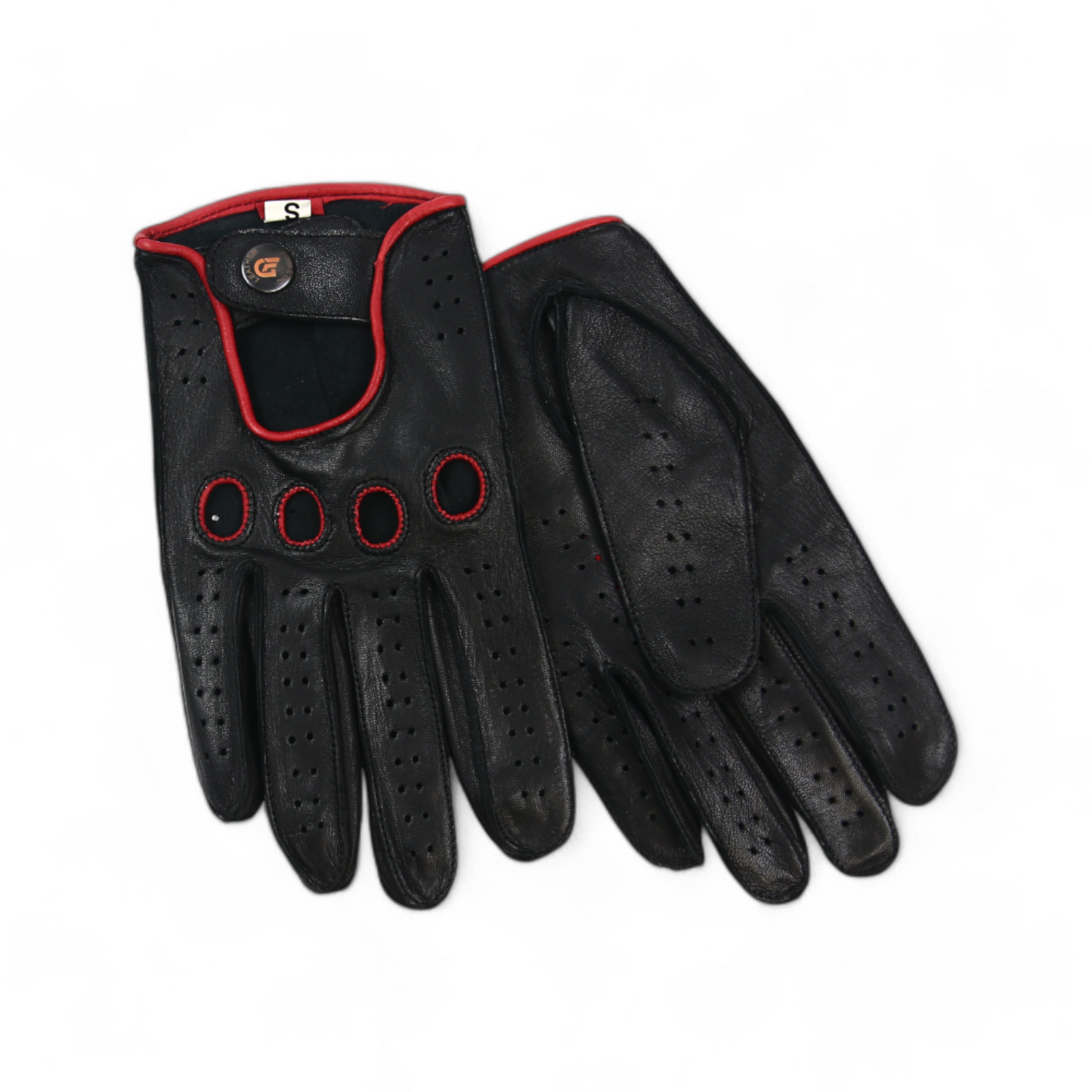 ZLUXURQ Mens Touchscreen Professional Leather Driving Gloves Unlined -Soft and Thin Italian Lambskin