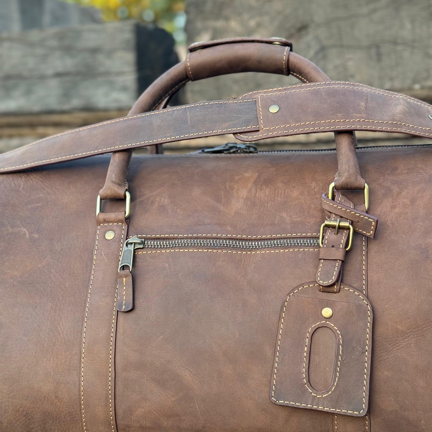 Leather Duffle Bag Handmade Weekender Gym Bag Vacation Duffel Bag Leather Travel Bag Overnight Bag, Leather Holdall Christmas Gifts