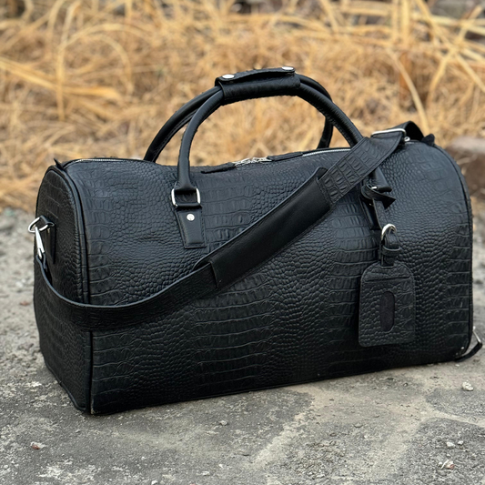 Leather Duffle Bag Handmade Weekender Gym Bag Vacation Duffel Bag Leather Travel Bag Overnight Bag, Leather Holdall Christmas Gifts