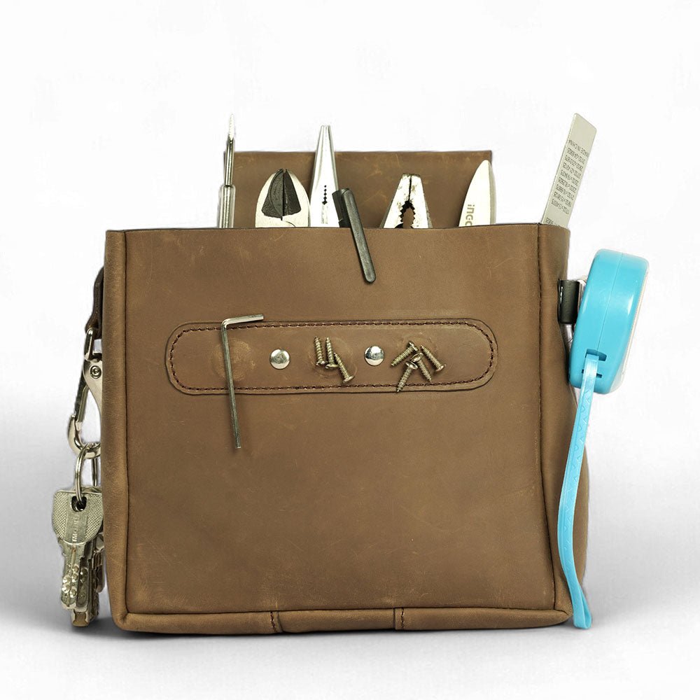 Farmer Tool Bag Personalized Leather Garden Florist Tool Belt