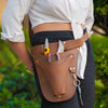 Leather Florist Tool Belt: Heavy Duty Garden & Landscaping Bag
