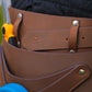 Leather Florist Tool Belt: Heavy Duty Garden & Landscaping Bag