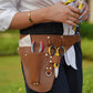 Florist Leather Tool Belt – Personalized Tool Pouch & Garden Bag