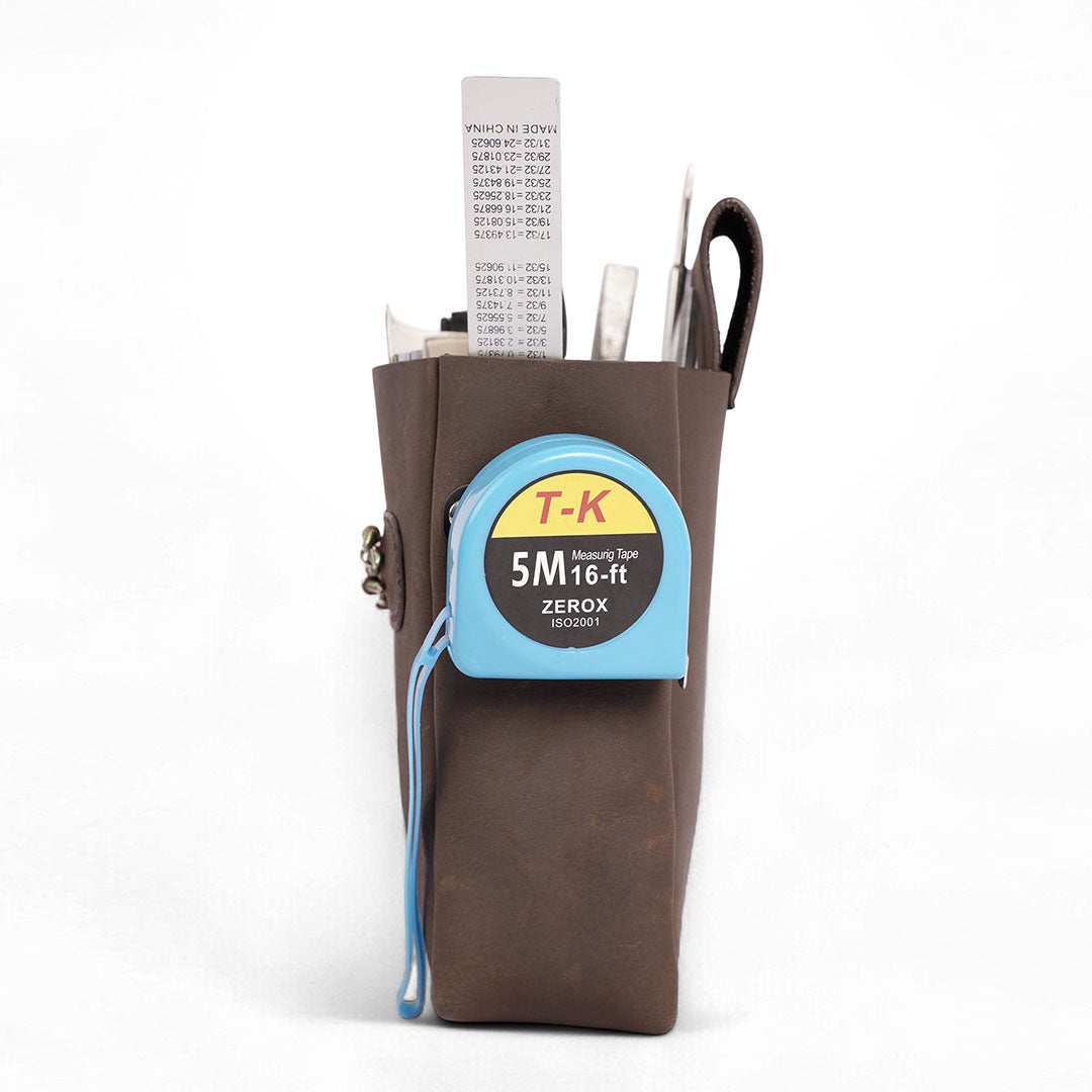 Leather Florist Tool Belt: Heavy Duty Garden & Landscaping Bag