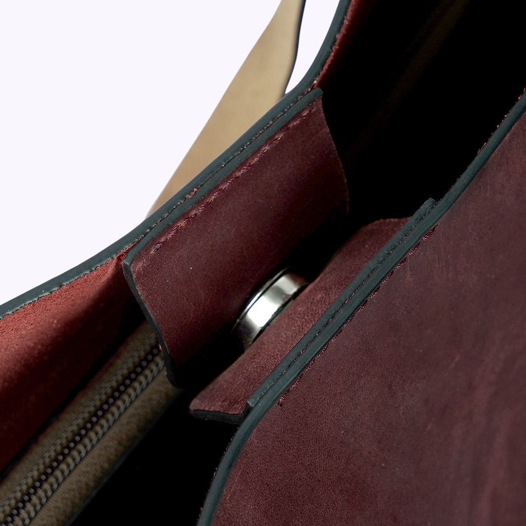Kattee Leather Totes for Women Shoulder Bag Top Handle Satchel Purse