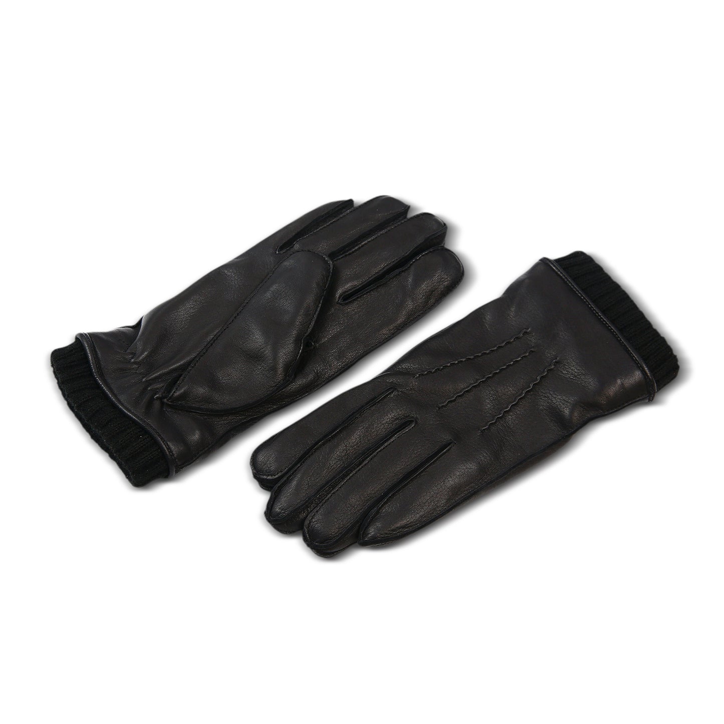Winter Leather Gloves for Women, Premium Sheepskin Warm Gloves for Cold Weather, Fleece Lining Touch Screen Glove