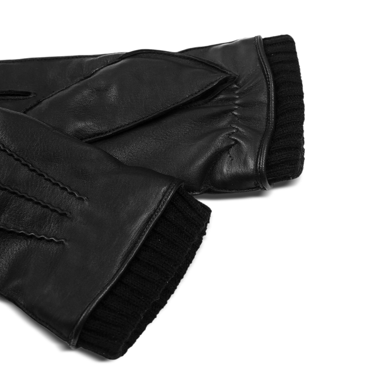 Winter Leather Gloves for Women, Premium Sheepskin Warm Gloves for Cold Weather, Fleece Lining Touch Screen Glove